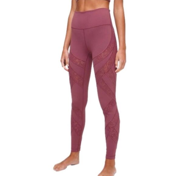 Lululemon Wunder Under High Rise Tight, Flocked, size 12 - Picture 1 of 7